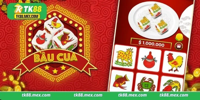 Hướng dẫn chơi game bầu cua tôm cá trực tuyến tại Tk88
