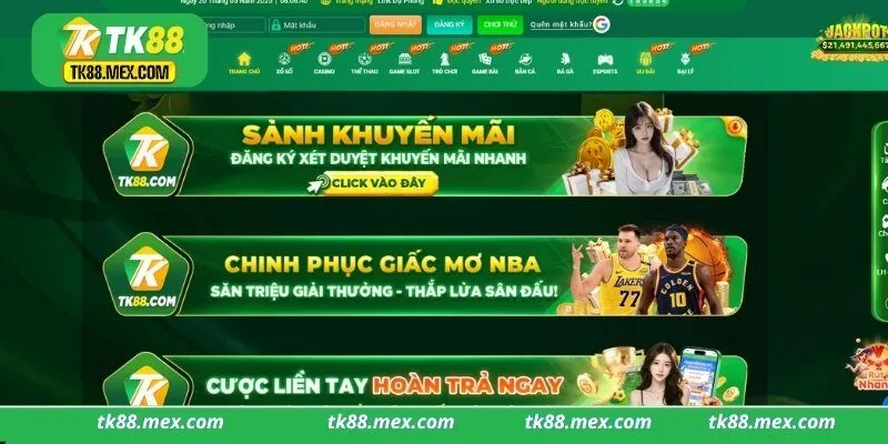 Khuyến mãi giáng sinh ngập tràn tại Tk88